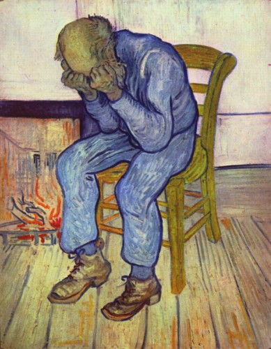 "At Eternity's Gate," Vincent Van Gogh
