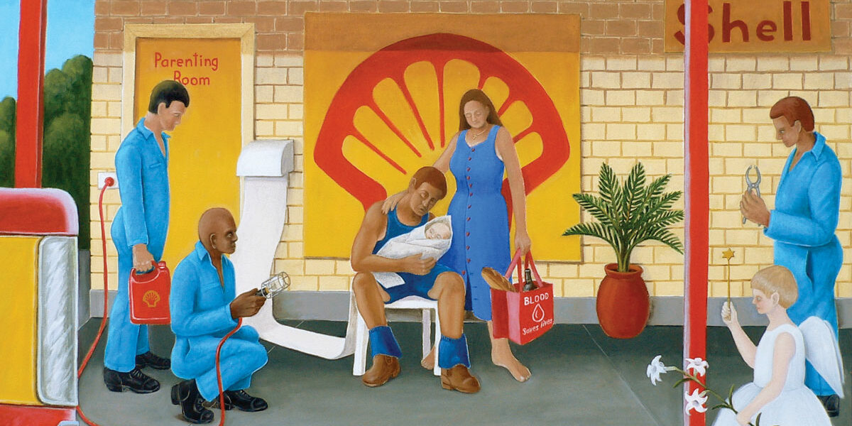 Bonding time: the Nativity in Townsville. Jan Hynes, 2007.